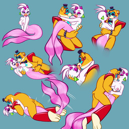 anthro beak bodily_fluids breasts carrying_another carrying_partner cum cum_in_vagina cum_inside duo ear_piercing ear_ring female from_front_position genital_fluids genitals kissing lying male male/female missionary_position nude nude_female on_back on_model penis piercing prodding ring_piercing sex split_form vulva skelly_doll five_nights_at_freddy's five_nights_at_freddy's:_security_breach scottgames steel_wool_studios glamrock_chica glamrock_freddy aquatic avian bear bird chicken galliform mammal merfolk phasianid 1:1 2023 digital_media_(artwork) hi_res
