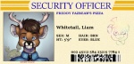 antlers blue_eyes brown_body brown_fur brown_hair fur hair horn id_card security security_guard solo text alruic five_nights_at_freddy's five_nights_at_freddy's_3 scottgames springtrap_(fnaf) tzarious deer mammal new_world_deer white-tailed_deer english_text