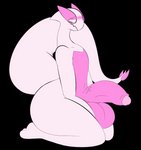 2020 2d_animation alpha_channel animated anthro anthrofied balls big_balls big_butt big_penis blush breathing butt digital_media_(artwork) empty_eyes fan_character femboi_lugia_(lightningfire12) femboy foreskin generation_2_pokemon genitals half-erect hi_res huge_balls huge_butt huge_penis kneeling legendary_pokemon lightningfire12 lugia male multicolored_body nintendo nude penis pink_body pokemon pokemon_(species) pokemorph shiny_pokemon short_playtime side_view simple_background solo subtle_animation tail thick_tail thick_thighs throbbing throbbing_balls throbbing_penis transparent_background two_tone_body vein veiny_penis white_body