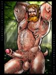 armpit_hair balls beard black_border body_hair border erection facial_hair foreskin genitals hair hairy hands_behind_head horn male musclegut muscular muscular_male mustache not_furry partially_retracted_foreskin penis pubes red_hair scut_tail short_tail solo tail dchooi european_mythology greek_mythology mythology pan_(mythology) deity satyr 2007 3:4