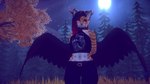 3_eyes anthro black_wings clothing eyewear female forest full_moon glasses horn moon multi_eye plant red_eyes solo tree wings rinny vrchat rinny_(character) demon domestic_cat felid feline felis mammal tabby_cat 16:9 3d_(artwork) digital_media_(artwork) hi_res widescreen