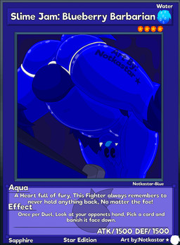 anthro bulge clothing jockstrap male slime solo underwear weapon conditional_dnp notkastar yu-gi-oh! goo_creature animated hi_res
