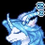 ambiguous_form ambiguous_gender blue_hair eyes_closed hair horn solo mythology qinghan dragon mythological_creature mythological_scalie scalie animated digital_media_(artwork) low_res pixel_(artwork) thumbnail female_(lore)