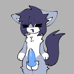 anthro blush blush_lines bodily_fluids cum genital_fluids genitals kemono knot knotted_penis leaking_cum leaking_precum male penis precum solo solark1tty domestic_cat felid feline felis mammal 1:1 hi_res