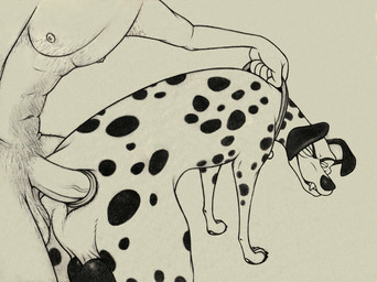 anal anal_penetration anatomically_correct anatomically_correct_anus anatomically_correct_balls anatomically_correct_feral anatomically_correct_genitalia anus balls bestiality butt duo erection feral feral_penetrated from_behind_position genitals human_on_feral human_penetrating human_penetrating_feral humanoid_genitalia humanoid_penis interspecies male male/male male_on_feral male_penetrated male_penetrating male_penetrating_male penetration penile penile_penetration penis sex stretched_anus vinadog 101_dalmatians disney pongo roger_radcliffe canid canine canis dalmatian domestic_dog human mammal hi_res traditional_media_(artwork)