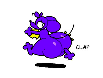 animated_gif anthro ass_clapping big_butt bouncing_butt bouncing_ears butt cheese dairy_products emanata food huge_butt hyper hyper_butt looking_back male nude pupils rear_view running simple_background slit_pupils solo sound_effects tail text worried superiorfox mammal murid murine rat rodent 2022 animated comic_sans digital_media_(artwork) english_text short_playtime
