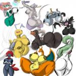 1:1 alternative_fashion anthro anthrofied arthropod beedrill big_breasts big_butt breasts butt charizard curvy_figure dragon female florges gardevoir generation_1_pokemon generation_2_pokemon generation_3_pokemon generation_4_pokemon generation_5_pokemon generation_6_pokemon genitals goth gothitelle hands_on_hips hi_res houndoom huge_breasts huge_butt hymenopteran insect living_machine machine magnezone membrane_(anatomy) membranous_wings metallic_body mienshao mythological_creature mythological_scalie mythology nintendo nipples non-mammal_breasts non-mammal_nipples nude pokemon pokemon_(species) pokemorph presenting purple_body pussy red_flower_florges scalie shinysteel solo spread_legs spreading voluptuous weavile wings