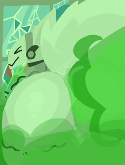 anthro balls big_butt blep butt butt_focus fart fart_cloud fart_fetish farting_at_viewer fur genitals green_fart_cloud huge_butt huge_hips hyper hyper_fart machine male shattered_glass solo tongue tongue_out white_body white_fur wide_hips seacero arctic_fox canid canine fox hybrid mammal protogen true_fox hi_res
