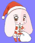 anthro anthrofied blush brown_eyes christmas_clothing christmas_headwear clothing eyelashes female fur hat headgear headwear holidays japanese long_ears looking_at_viewer pink_body pink_fur pom_hat santa_hat shamrock short_fur smile solo unknown_artist christmas happy_happy_clover pixiv sayuri_tatsuyama mallow_(happy_happy_clover) domestic_rabbit lagomorph leporid lop_rabbit mammal oryctolagus rabbit low_res thumbnail