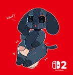 anthro bodily_fluids disembodied_penis female genital_fluids genitals male male/female penis precum pussy sex thick_thighs thigh_sex fluffydasher nintendo nintendo_switch nintendo_switch_2 switch_dog switch_dog_2 canid canine canis domestic_dog mammal hi_res