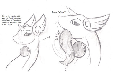ambiguous_gender contextual_arrow directional_arrow feral long_tongue looking_at_viewer open_mouth sequential_arrow serpentine simple_background solo text tongue tongue_out white_background dragon-heart nintendo pokemon prince_(character) dragonair generation_1_pokemon pokemon_(species) english_text hi_res