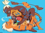 age_difference anal anal_penetration anthro anthro_on_anthro anthro_penetrated anthro_penetrating anthro_penetrating_anthro balls big_penis blue_stripes blush bodily_fluids brown_body brown_scales chest_tattoo cum cum_in_ass cum_inside cum_on_face cum_while_penetrated cumshot dialogue duo ejaculation eyewear facial_piercing feather_hair feathers feet genital_fluids genital_piercing genitals hair heart_symbol humanoid_genitalia humanoid_penis male male/male male_penetrated male_penetrating male_penetrating_male mohawk muscular nipple_piercing nipples nose_piercing nose_ring older_penetrated orange_body orange_scales orgasm penetration penis penis_piercing piercing ponytail power_bottom prince_albert_piercing profanity pseudo_hair ring_piercing scales sex size_difference son_penetrating_father speech_bubble stripes stubble sunglasses tail tail_wraps tan_body tan_eyes tattoo text wraps dustin_c huey_rockard piptin_rockard dinosaur dromaeosaurid hybrid prehistoric_species reptile scalie theropod tyrannosaurid tyrannosauroid tyrannosaurus tyrannosaurus_rex velociraptor english_text hi_res father_(lore) father_and_child_(lore) father_and_son_(lore) incest_(lore) parent_(lore) parent_and_child_(lore) parent_and_son_(lore) son_(lore)