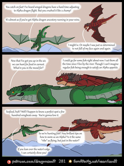 anthro black_horn black_stripes brown_mane dialogue duo eyelashes female flying fur furaffinity_logo green_body green_scales horn male mane membrane_(anatomy) membranous_wings multi_horn page_number patreon_logo red_body red_fur scales speech_bubble spread_wings straps stripes text three_frame_image wings rimentus european_mythology furaffinity mythology patreon coalt scylla_(rimentus) dragon furred_dragon furred_scalie mythological_creature mythological_scalie scalie western_dragon comic english_text hi_res url