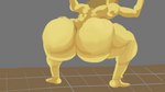 anthro big_butt butt huge_butt solo twerking horatio_svetlana domestic_cat felid feline felis mammal 16:9 animated hi_res short_playtime widescreen