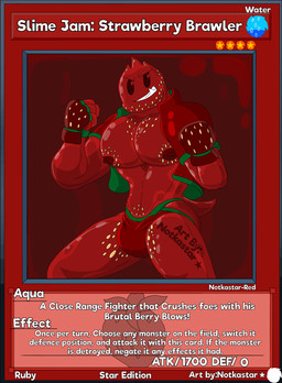 anthro bulge clothing jockstrap male slime solo underwear weapon conditional_dnp notkastar yu-gi-oh! animated hi_res