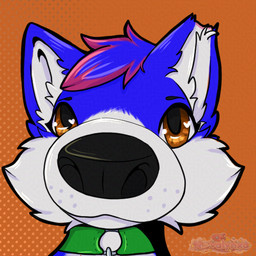 chibi collar female loonie_lummox solo novalynxa canid canine fox mammal true_fox 1:1 low_res trans_(lore) trans_woman_(lore)