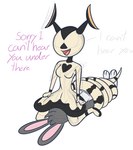 2_antennae antennae_(anatomy) anthro black_antennae black_markings black_neck black_nose black_stripes breasts chest_markings clothing countershade_torso countershading dress duo eyeless facesitting feet female female_anthro female_focus female_on_top grey_body grey_ears grey_tuft head_markings heart_(marking) interspecies kneeling male male/female male_anthro male_on_bottom markings medium_breasts multicolored_arms multicolored_body multicolored_clothing multicolored_dress multicolored_feet multicolored_legs multicolored_tail on_bottom on_top open_mouth open_smile pink_inner_ear pink_text pink_tongue pseudo_dress sex simple_background sitting_on_another smile solo_focus striped_arms striped_legs striped_markings striped_tail stripes tail tail_markings tail_wraps tan_body tan_dress tan_tail text tongue tuft two_tone_arms two_tone_body two_tone_clothing two_tone_dress two_tone_feet two_tone_legs two_tone_tail white_background white_body white_countershading white_feet wraps fatalafterdark ultraman_(series) ele_chan eleking rotto_(mrrottson) alien kaiju lagomorph leporid mammal monster rabbit 2021 colored_sketch digital_drawing_(artwork) digital_media_(artwork) english_text sketch