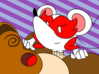 anthro clothing duo erection female female_penetrated footwear genitals gesture male male/female male_penetrating male_penetrating_female open_mouth penetration penis sex simple_background tail tail_gesture tail_heart vaginal vulva thunderfap mario_bros nintendo paper_mario ms._mowz goomba little_mouser mammal mouse murid murine rodent 2016 aliasing digital_media_(artwork)