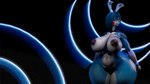 anthro areola big_breasts blue_body blue_hair blush blush_stickers breasts crossgender eyewear female glasses green_eyes hair machine mtf_crossgender nipples nude solo thick_thighs white_body wide_hips sunr4y five_nights_at_freddy's five_nights_at_freddy's_2 scottgames toy_bonnie_(fnaf) lagomorph leporid mammal rabbit robot 2024 3d_(artwork) absurd_res digital_media_(artwork) hi_res