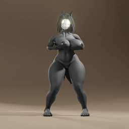 anthro areola big_breasts big_butt bone bouncing_breasts bouncing_butt breasts butt curvy_figure female fur genitals hair hip_sway huge_breasts looking_at_viewer music nipples nude simple_background skull solo synced_to_music tail tail_motion thick_thighs voluptuous vulva f-euphrates crystal_waters_(musician) sad_cat_dance scp_foundation the_bucketheads scp-1471-a canid canine canis malo mammal monster 1:1 3d_(artwork) 3d_animation animated digital_media_(artwork) short_playtime sound video
