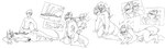all_fours anthro biped bodily_fluids bulge clothed clothing countershade_face countershade_tail countershade_torso countershading cum erection forced forced_transformation fur genital_fluids genitals hair horn human_to_anthro kneeling male male_human masturbation motion_lines nude object_in_mouth open_mouth penis scared simple_background solo species_transformation surprise tail tail_fetish tail_masturbation tail_play tentacles transformation transformation_sequence underwear underwear_only mxl mythology animate_inanimate dragon furred_dragon furred_scalie human living_clothing mammal mythological_creature mythological_scalie scalie 2012 comic monochrome