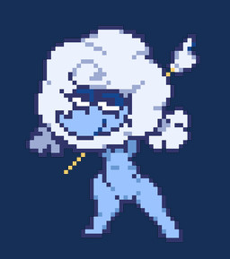 bedroom_eyes big_butt breasts butt female genitals looking_at_viewer narrowed_eyes seductive shaking_butt small_breasts solo vulva iloveslutyshortstax deltarune undertale_(series) elnina_(deltarune) darkner animated animated_gif digital_media_(artwork) low_res pixel_(artwork) pixel_animation short_playtime