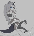 anthro bra breasts clothing coiling duo female feral hypnosis imminent_death imminent_rape imminent_vore legwear male male/female mind_control panties restrained restrained_arms restrained_legs ringed_eyes thigh_highs underwear g-lahndi helluva_boss mythology the_jungle_book kaa_(jungle_book) loona_(helluva_boss) canid canid_demon canine canis demon hellhound mammal mythological_canine mythological_creature python reptile scalie snake wolf
