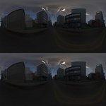 3_toes ambiguous_gender anthro barefoot city claws feet foot_focus macro mailbox outside sidewalk sky solo stereographic_panorama street toes white_claws twoscale scalie 1:1 2019 360_fov 3d_(artwork) absurd_res digital_media_(artwork) hi_res stereogram vertical_stereogram