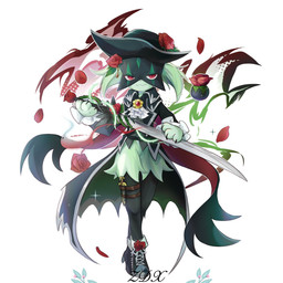 ambiguous_anthro ambiguous_gender anthro boots brooch cavalier_hat clothed clothing dagger featureless_crotch flower_trick footwear frock_coat front_view handpaw hat headgear headwear high_heeled_boots high_heels holding_melee_weapon holding_object holding_sword holding_weapon jabot melee_weapon paws petals pirate pokemon_move pose pupils rapier red_eyes red_rose rose_petals shoes simple_background slim slit_pupils smile solo standing sword thigh_strap weapon white_background zdx nintendo pokemon fan_character felid feline generation_9_pokemon mammal meowscarada pokemon_(species) 1:1 2025 full-length_portrait hi_res portrait