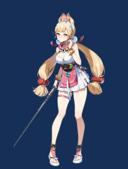 bare_shoulders blonde_hair blush bracelet braided_hair breasts cleavage clothed clothing dress emanata female footwear hair heterochromia holding_melee_weapon holding_object holding_sword holding_weapon jewelry long_hair looking_at_viewer medium_breasts melee_weapon sandals shoes simple_background sleeveless_dress solo standing sword thigh_strap transparent_background twintails_(hairstyle) weapon white_clothing white_dress white_hairband yellow_eyes unknown_artist mihoyo zenless_zone_zero alice_thymefield animal_humanoid humanoid lagomorph lagomorph_humanoid leporid_humanoid mammal mammal_humanoid rabbit_humanoid thiren absurd_res alpha_channel digital_drawing_(artwork) digital_media_(artwork) full-length_portrait hi_res official_art portrait