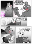 anal anthro bet dialogue duo group male male/male sex text trio glebyshka78 disney zootopia nick_wilde canid canine canis fox mammal red_fox true_fox wolf comic english_text hi_res