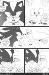 2022 anthro anthro_on_anthro base_three_layout blockage_(layout) blush chest_tuft clothing comic dialogue duo english_text eulipotyphlan eye_contact five_frame_image greyscale half-closed_eyes head_grab heart_symbol heartbeat hedgehog hi_res horizontal_blockage hug intraspecies krazyelf looking_at_another male male/male mammal monochrome narrowed_eyes open_mouth romantic romantic_ambiance romantic_couple sega shadow_the_hedgehog smile sonic_the_hedgehog sonic_the_hedgehog_(series) speech_bubble sweater text three_row_layout topwear tuft