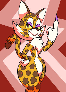 anthro countershading female semi-anthro solo pembrokewkorgi kirby_(series) kirby_and_the_forgotten_land nintendo clawroline lethal_leopard felid leopard mammal pantherine absurd_res hi_res