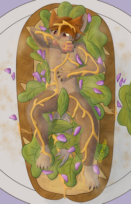anthro baguette black_nails blush bodily_fluids bread brown_hair character_prepared_as_food colored_nails convenient_censorship cooked_food food food_fetish food_play fur gore grey_body grey_fur grill_marks hair heart_eyes heart_symbol lettuce licking lying male male_anthro nails nude_anthro nude_male on_back on_food onion painless_gore pawpads pink_pawpads plant red_eyes roasted saliva saliva_string sauce self_lick slim_anthro slim_male solo sweat sweatdrop tongue tongue_out vegetable 2001maxx conditional_dnp maxx_(2001maxx) canid canine canis domestic_dog husky mammal nordic_sled_dog spitz absurd_res censored full-length_portrait hi_res portrait