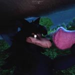 animal_genitalia animal_penis anthro anthro_on_feral balls bestiality big_balls big_penis black_body black_fur black_hair bodily_fluids bone canine_genitalia canine_penis crouching cum deep_throat dripping duo equine_genitalia equine_penis erection farm femboy feral found_footage fur genital_fluids genitals glowing glowing_eyes hair hand_behind_back hand_on_throat kissing looking_at_viewer male male/male night nude open_mouth oral oral_only oral_penetration penetration penis penis_kissing realistic_feral size_difference skull skull_head smug smug_face smug_grin solo_focus tail tongue tongue_out urethral urethral_penetration urethral_tonguing vein veiny_penis porkingmane da.nilkaz_(modeler) scp_foundation mal0 scp-1471-a scp-1471-a_(da.nilkaz) canid canine canis equid equine horse malo mammal monster 1:1 2025 3d_(artwork) animated compression_artifacts digital_media_(artwork) hi_res short_playtime sound watermark