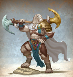 abs anthro armor braided_hair cape claws clothing digitigrade hair holding_melee_weapon holding_object holding_weapon looking_aside male melee_weapon muscular muscular_male pauldron simple_background solo standing weapon white_body white_cape white_clothing white_hair vanharmontt hasbro magic:_the_gathering wizards_of_the_coast ajani_goldmane felid leonin lion mammal pantherine 2024 absurd_res digital_media_(artwork) hi_res