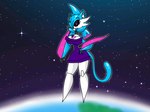 anthro female solo haydendjredskin nintendo pokemon gardiehayden future_pokemon gardevoir generation_3_pokemon generation_9_pokemon iron_valiant paradox_pokemon pokemon_(species) 4:3 absurd_res hi_res