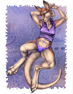 2014 anthro arm_behind_head brown_fur camel_toe claws clothed clothing female fur green_eyes kangaroo looking_at_viewer mammal marsupial midriff panties pinup pose sabretoothed_ermine shirt skimpy smile solo toe_claws underwear
Rating: Questionable
Score: 28
User: ippiki_ookami
Date: September 04, 2014 2014 anthro arm_behind_head brown_fur camel_toe claws clothed clothing female fur green_eyes kangaroo looking_at_viewer mammal marsupial midriff panties pinup pose sabretoothed_ermine shirt skimpy smile solo toe_claws underwear
Rating: Questionable
Score: 28
User: ippiki_ookami
Date: September 04, 2014