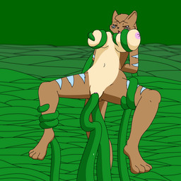 4_toes anthro big_breasts breasts clitoris double_penetration feet female forced genitals navel nipples penetration rape sex solo spread_legs spreading suspended_via_tentacles suspension tentacle_sex tentacles toes vaginal vaginal_penetration vulva lagotrope mammal mustelid otter 1:1 2012 animated animated_webp loop