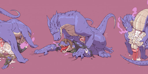anal anal_penetration anus balls bestiality bodily_fluids breath_powers butt claws clothing cum cum_in_ass cum_inside cum_on_butt duo erection fangs feral feral_penetrating feral_penetrating_human finger_claws genital_fluids genital_piercing genitals hair horn human_on_feral human_penetrated human_to_feral interspecies knot knotted_penis leaking_cum male male/male male_on_feral male_penetrated male_penetrating male_penetrating_male penetration penis penis_piercing pherokinesis pheromone_breathing pheromones piercing purple_body purple_scales quadruped scales sex sharp_teeth simple_background snout species_transformation tail teeth toe_claws tongue tongue_out transformation transformation_sequence transformation_through_sex pawsmasher mythology dragon human mammal mythological_creature mythological_scalie scalie absurd_res hi_res