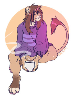 anthro clothed clothing cup felid feline female flynx-flink hair hi_res mammal simple_background smile solo sweater topwear
Rating: Safe
Score: 0
User: Cat-in-Flight
Date: July 16, 2019 anthro clothed clothing cup felid feline female flynx-flink hair hi_res mammal simple_background smile solo sweater topwear
Rating: Safe
Score: 0
User: Cat-in-Flight
Date: July 16, 2019