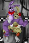 anal anal_penetration animatronic anthro belly big_penis black_nose bodily_fluids bonnie_(fnaf) conditional_dnp cum cum_in_ass cum_inside duo erection five_nights_at_freddy's five_nights_at_freddy's_3 frots genital_fluids genitals hi_res humanoid_genitalia humanoid_penis intraspecies lagomorph leporid machine male male/male male_penetrated male_penetrating male_penetrating_male mammal metal_penis penetration penis rabbit robot scottgames sex slightly_chubby springtrap_(fnaf)
