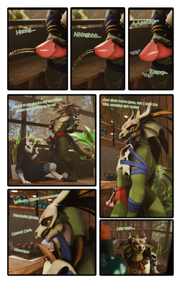 aiming_penis anthro antlers big_penis black_body bodily_fluids bone bone_mask claws clothing duo erection first_person_view fur furniture genital_fluids genitals glans green_body hair hand_on_hip hand_on_penis horn humiliation looking_at_viewer looking_up low-angle_view male male/male mask muscular muscular_anthro muscular_male peeing peeing_on_another penis plant relieved skull speech_bubble standing tail text urine urine_on_face urine_stream watersports the_texorcist briganfi_(modeler) american_mythology indigenous_north_american_mythology mythology north_american_mythology terraria tex_(the_texorcist) witch_doctor_(terraria) canid lihzahrd lizard mammal monster reptile scalie wendigo 3d_(artwork) absurd_res comic digital_media_(artwork) english_text hi_res
