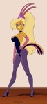 anthro clothing female hair solo osprey-hawk_(artist) don_bluth rock-a-doodle goldie_pheasant avian bird galliform phasianid hi_res