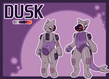 dipstick_tail handles_on_back handles_on_hips handles_on_shoulders inflatable machine male markings pawpads pool_toy purple_pawpads solo tail tail_markings translucent translucent_body translucent_body_parts translucent_tail gabrielhaha dusk_(dusk_1984) animate_inanimate living_inflatable protogen absurd_res hi_res