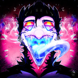 ambiguous_gender anthro bedroom_eyes bodily_fluids drooling hypnosis hypnosis_fetish long_tongue looking_down mind_control mouth_shot narrowed_eyes open_mouth saliva seductive sharp_teeth smile solo steam steaming teeth tongue tongue_out uvula degeneratespice 07_(degeneratespice) unknown_species 1:1 absurd_res hi_res icon