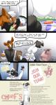 2017 advertisement anthro apron bodily_fluids border_collie bow_(feature) bow_in_front bow_tie canid canine canis clipboard clothed clothing collie comic dialogue diaper digital_media_(artwork) domestic_dog dual_holding duo english_text equid equine eyewear feces genital_fluids glasses halapmir herding_dog hi_res holding_clipboard holding_object holding_pen holding_writing_utensil horse male mammal open/closed_sign pastoral_dog pattern_diaper pen polka_dot_diaper polka_dots scatplay sheepdog sign speech_bubble stain text urine wearing_diaper writing_utensil