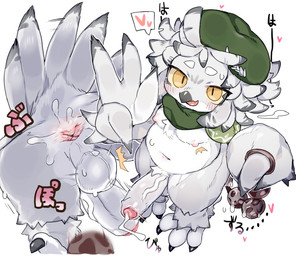 anal anal_bead_pull anal_beads anal_beads_in_ass anal_fluids anal_penetration ankle_tuft anthro anus balls beak beret biped blush bodily_fluids chest_tuft claws clothing crotch_tuft cum feather_hands feathers foreskin genital_fluids genitals gesture glans green_clothing green_hat green_headwear grey_body grey_feathers hand_gesture hat head_tuft headgear headwear heart_reaction heart_symbol high-angle_view humanoid_genitalia humanoid_penis knee_tuft leaking_cum leg_tuft low-angle_view male moobs mostly_nude mostly_nude_anthro mostly_nude_male motion_blur multiple_angles navel object_in_ass onomatopoeia open_beak open_mouth open_smile partially_retracted_foreskin penetration penis plantigrade scarf sex_toy sex_toy_in_ass sex_toy_insertion slightly_chubby slightly_chubby_anthro slightly_chubby_male smile solo sound_effects tail tail_feathers text tuft v_sign yellow_eyes ookm avian bird owl 2026 digital_drawing_(artwork) digital_media_(artwork) japanese_text