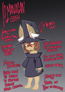 anthro clothing corruption female magic_user mostly_nude robe shortstack solo text npc5554 lagomorph leporid mammal rabbit absurd_res hi_res model_sheet