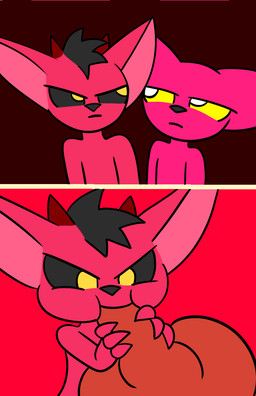 angry balls big_balls big_penis dungeon fellatio genitals imps male male/male oral penile penis sex slave young conditional_dnp theyiff mythology dragon mythological_creature mythological_scalie scalie comic hi_res